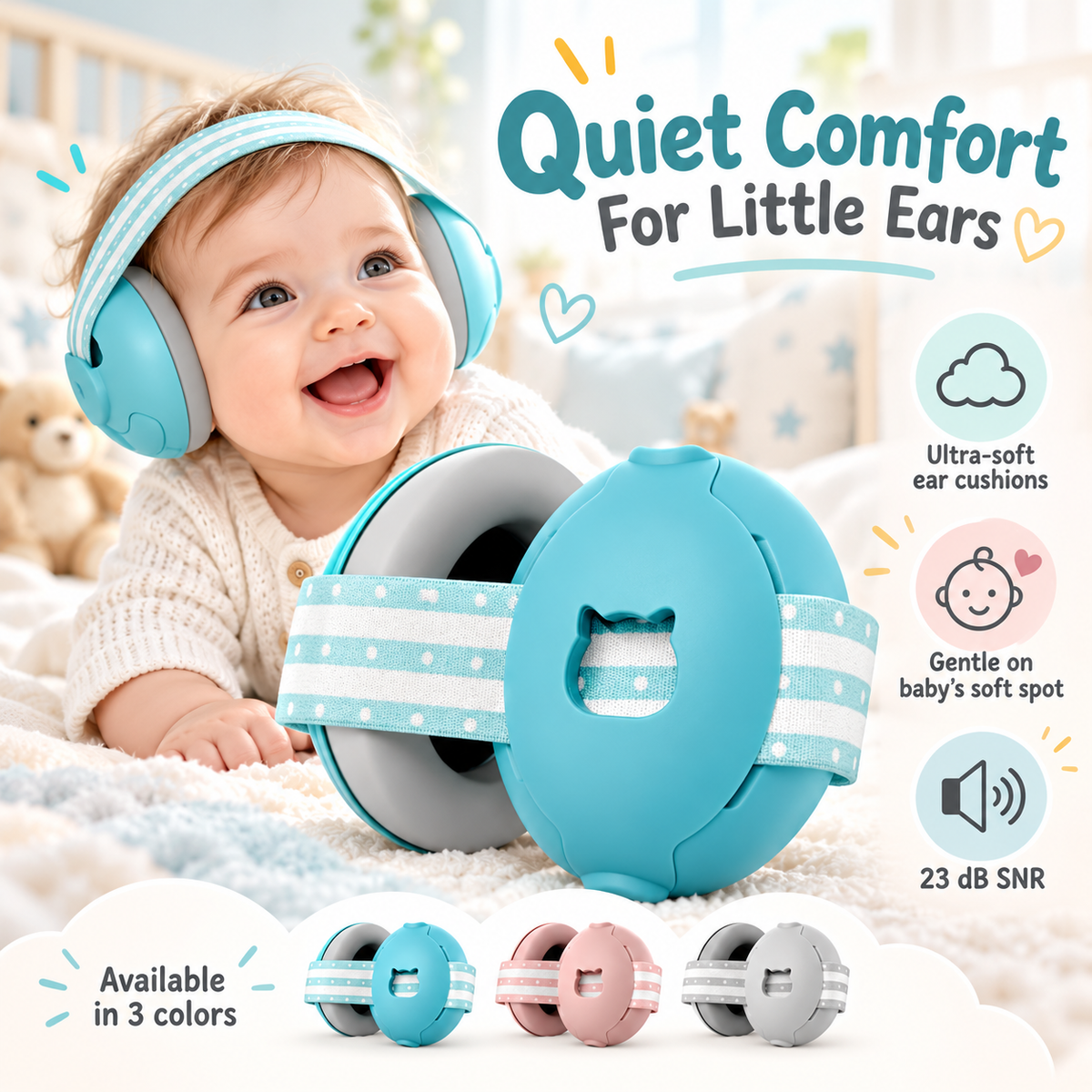 Baby Noise Reduction Earmuffs