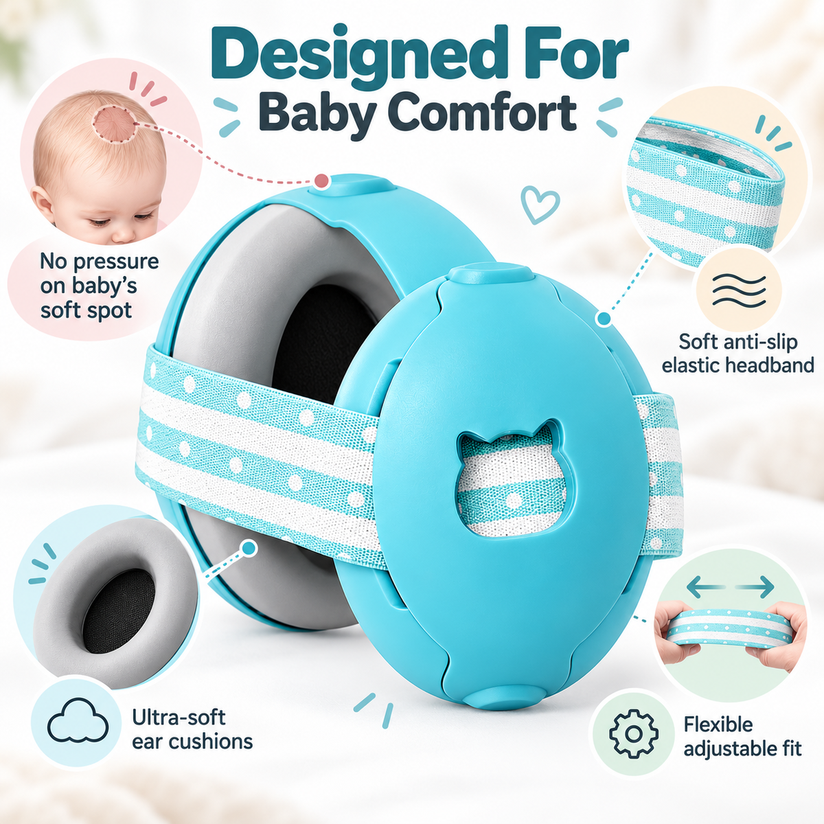 Baby Noise Reduction Earmuffs