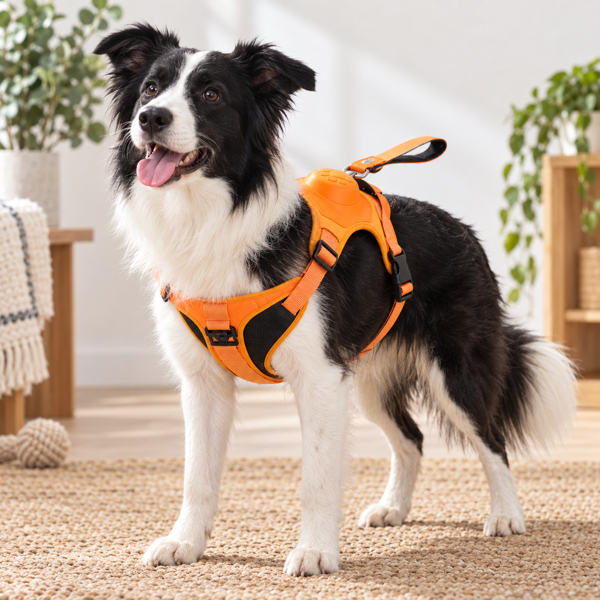 All-in-One Retractable Dog Leash Harness