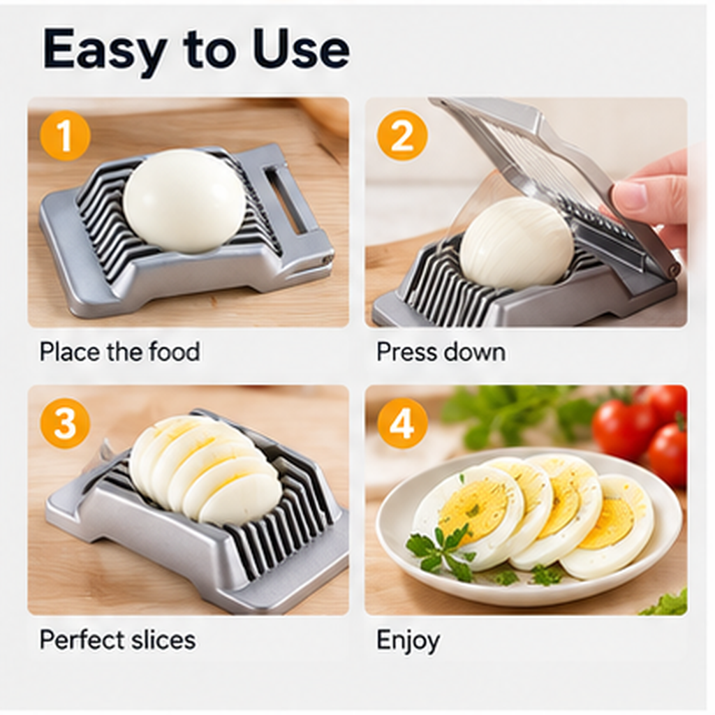 EasySlice Multi-Purpose Egg & Soft Food Slicer