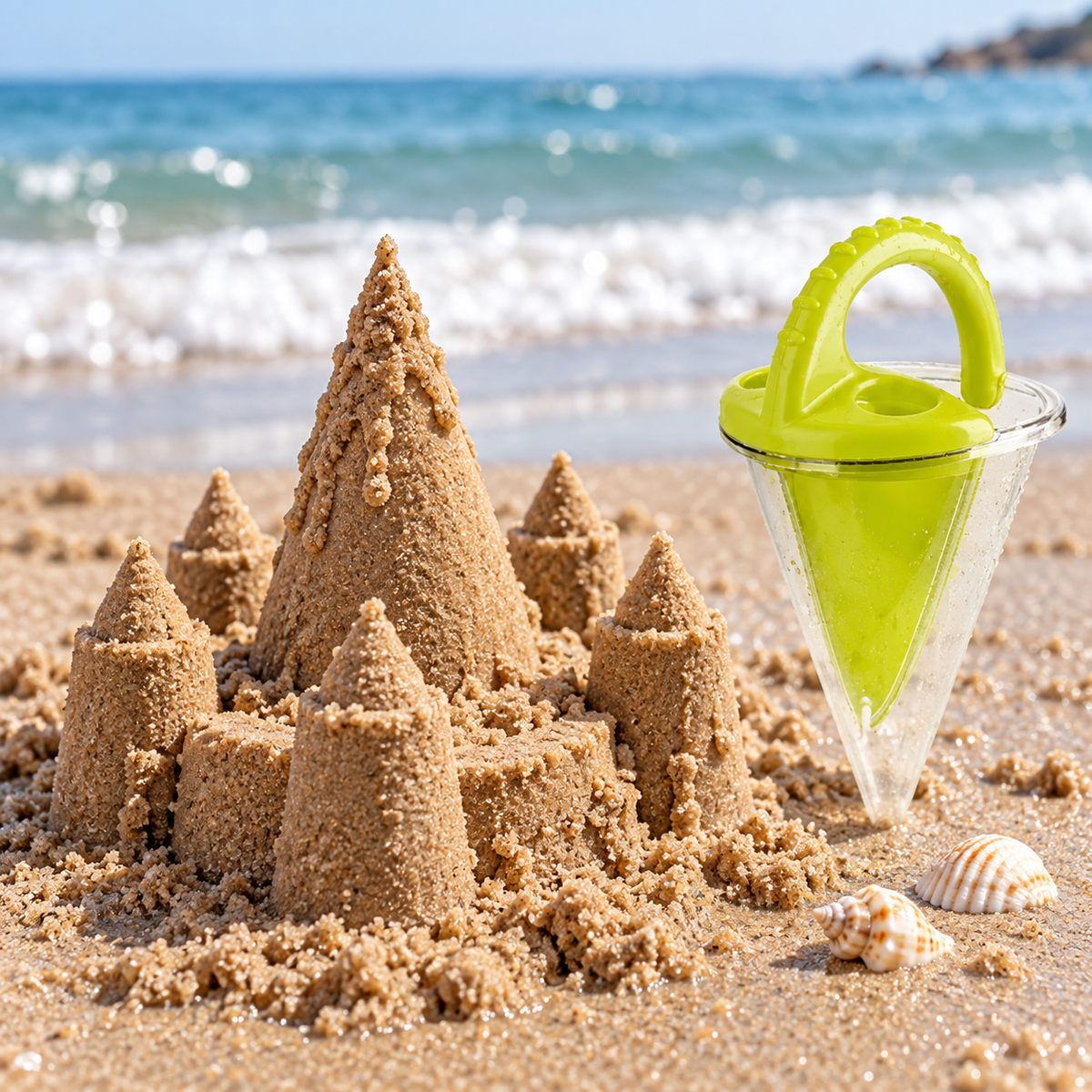 DripCastle Beach Sand Art Funnel