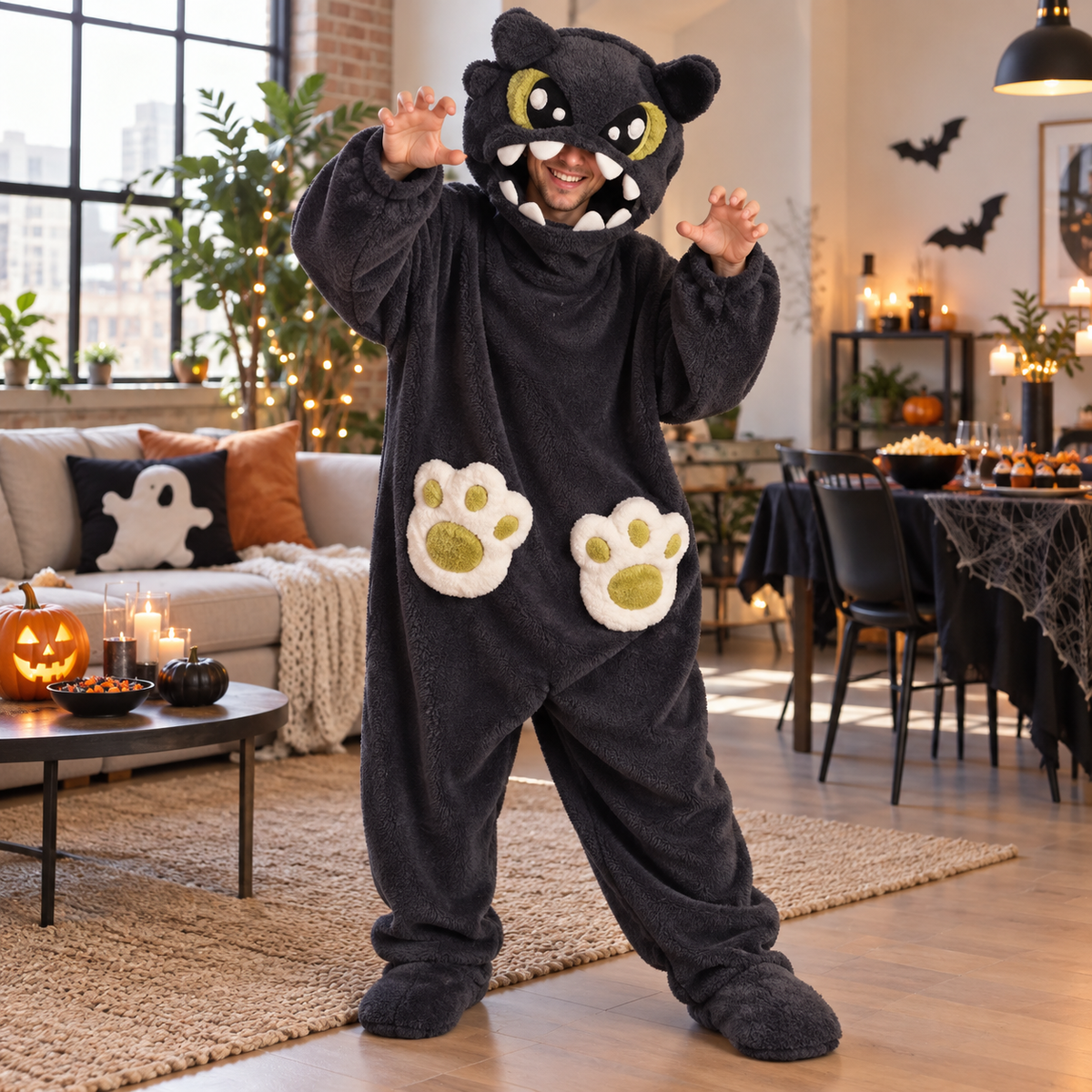 CozyCritter Oversized Plush Character Onesie