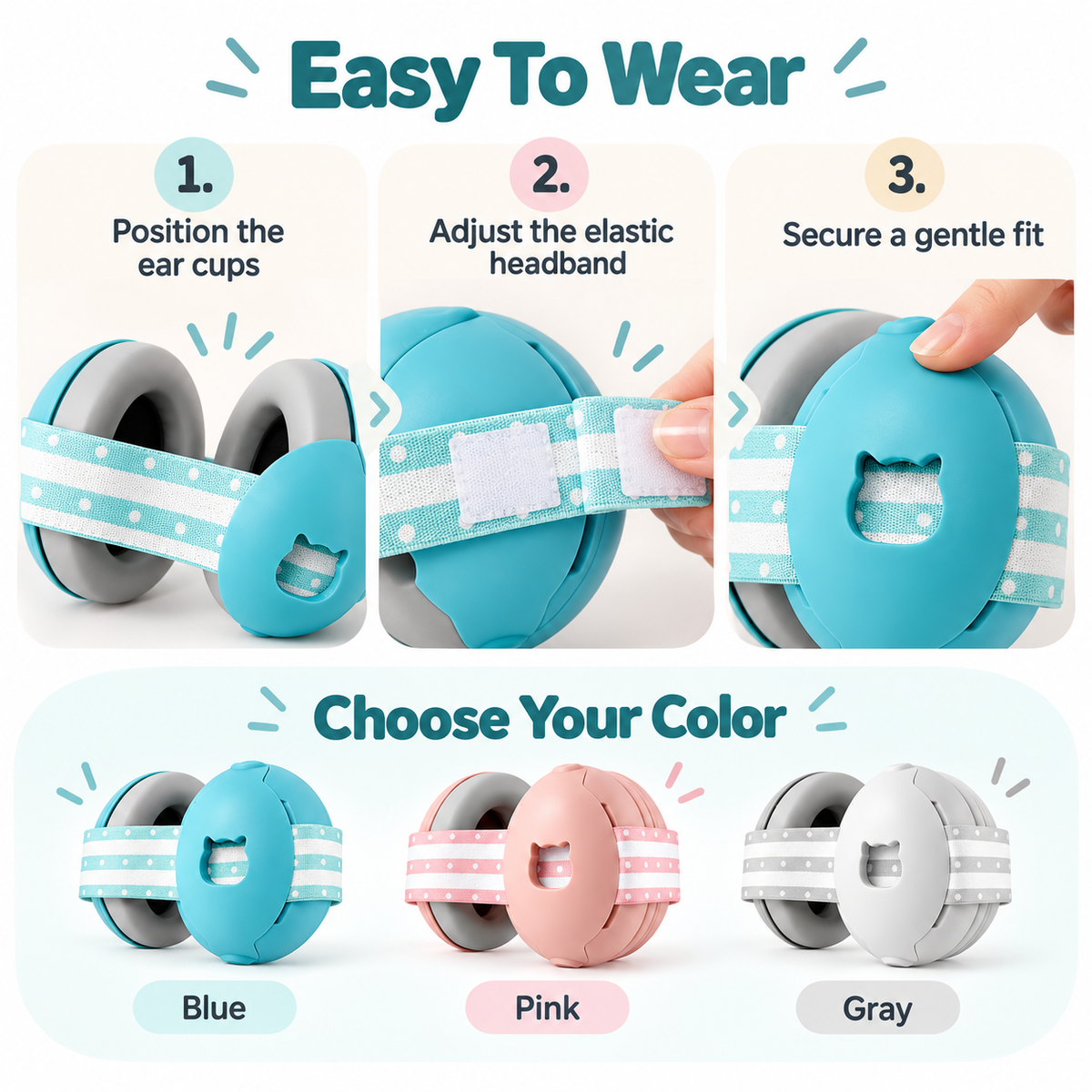 Baby Noise Reduction Earmuffs