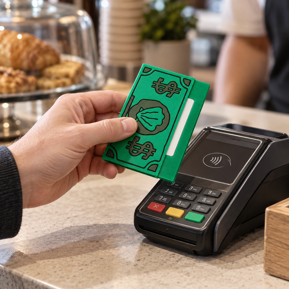 ShellBill 3D-Printed Contactless Card Holder