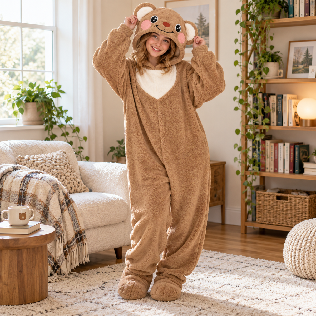 CozyCritter Oversized Plush Character Onesie
