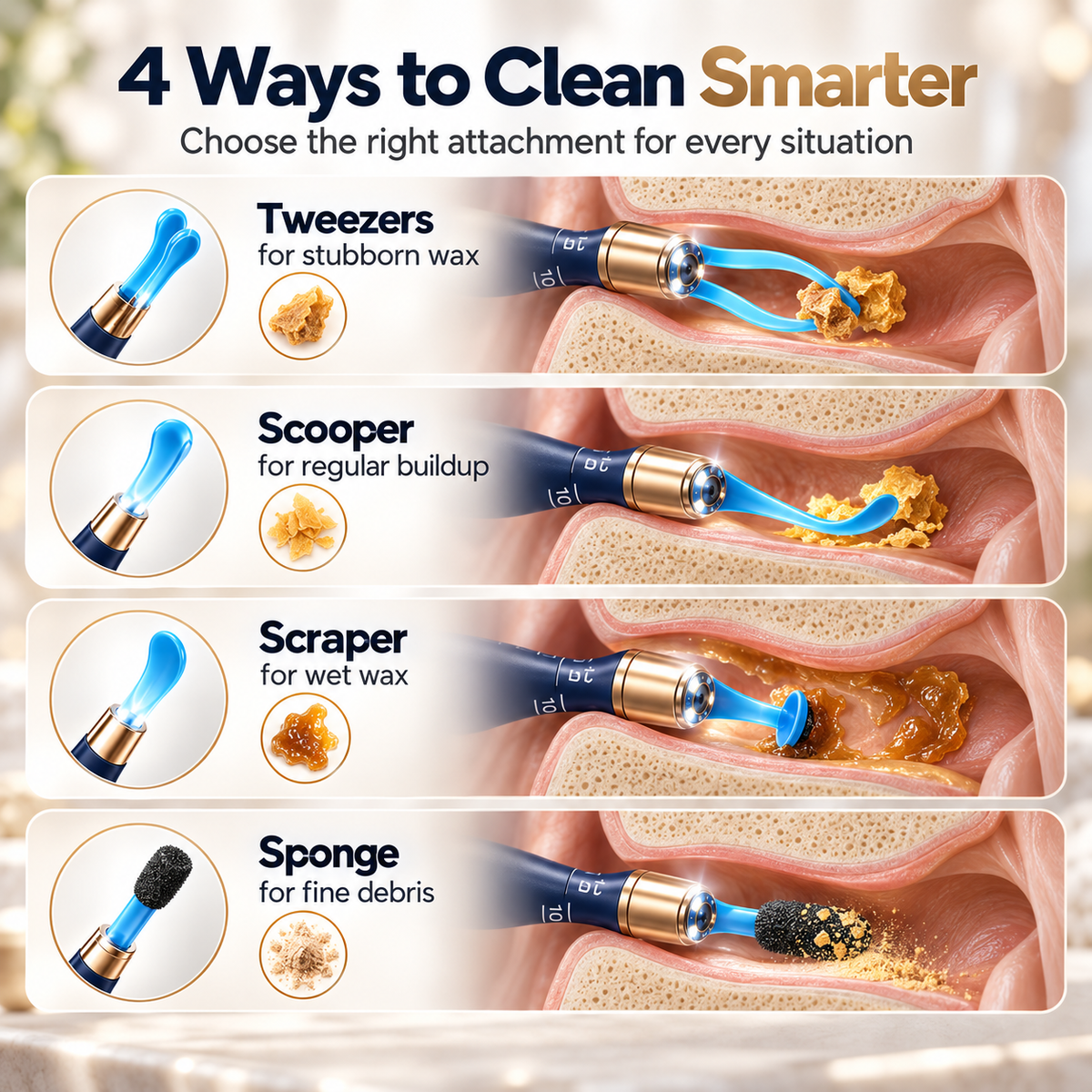 Bebird EarSight Plus Smart Visual Ear Cleaner Kit