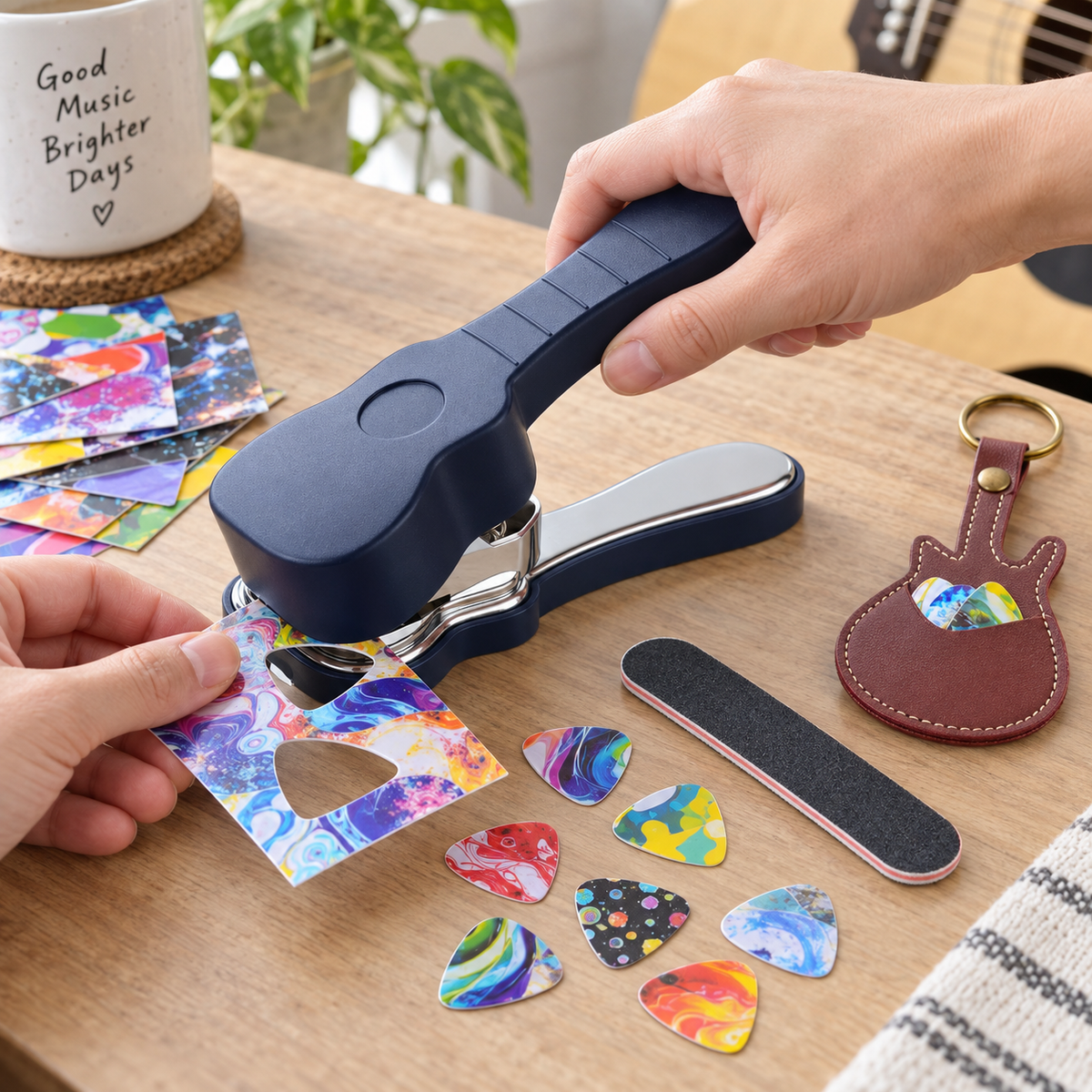 DIY Guitar Pick Maker Punch Kit