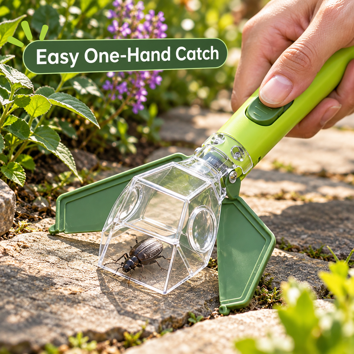Handheld Bug Catch & Release Tool