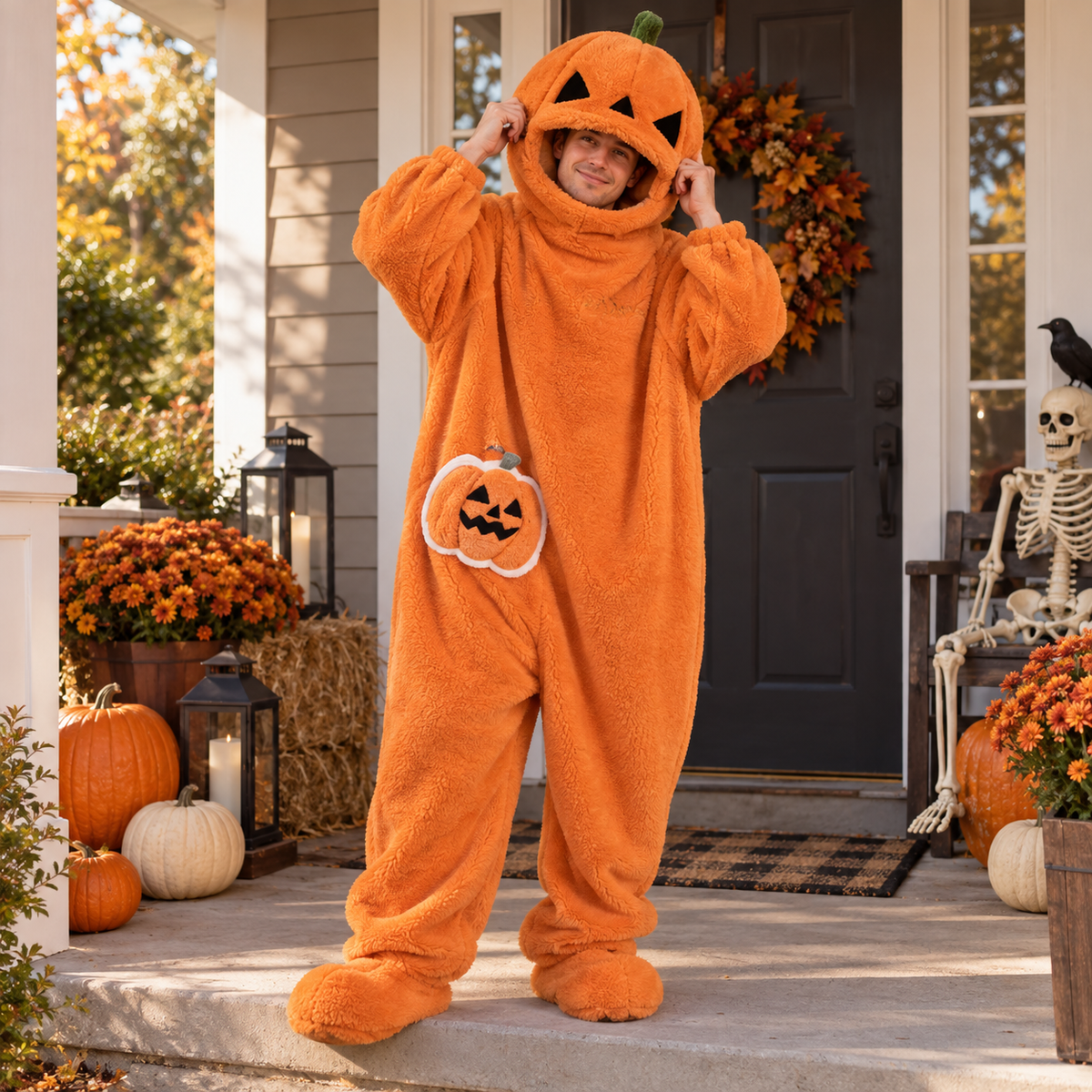 CozyCritter Oversized Plush Character Onesie