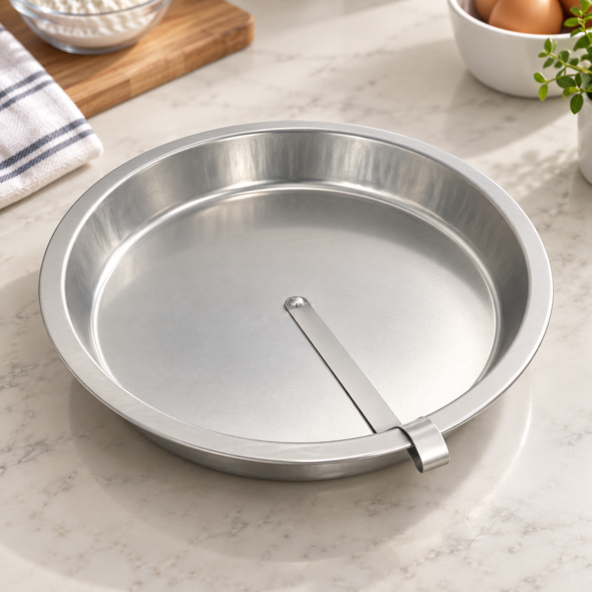 360° Easy-Release Round Cake Pan – Non-Stick Tinplate Baking Mold