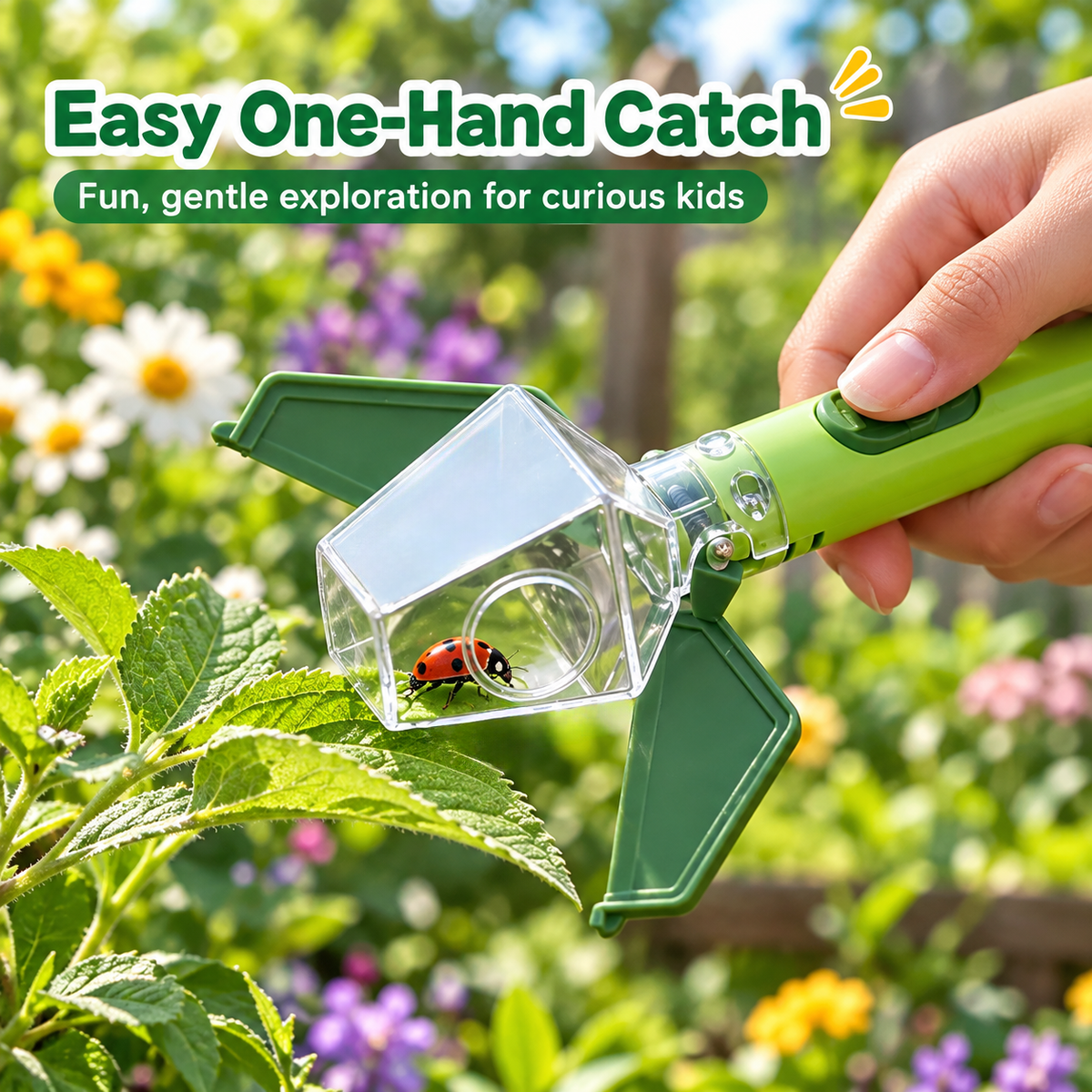 Handheld Bug Catch & Release Tool