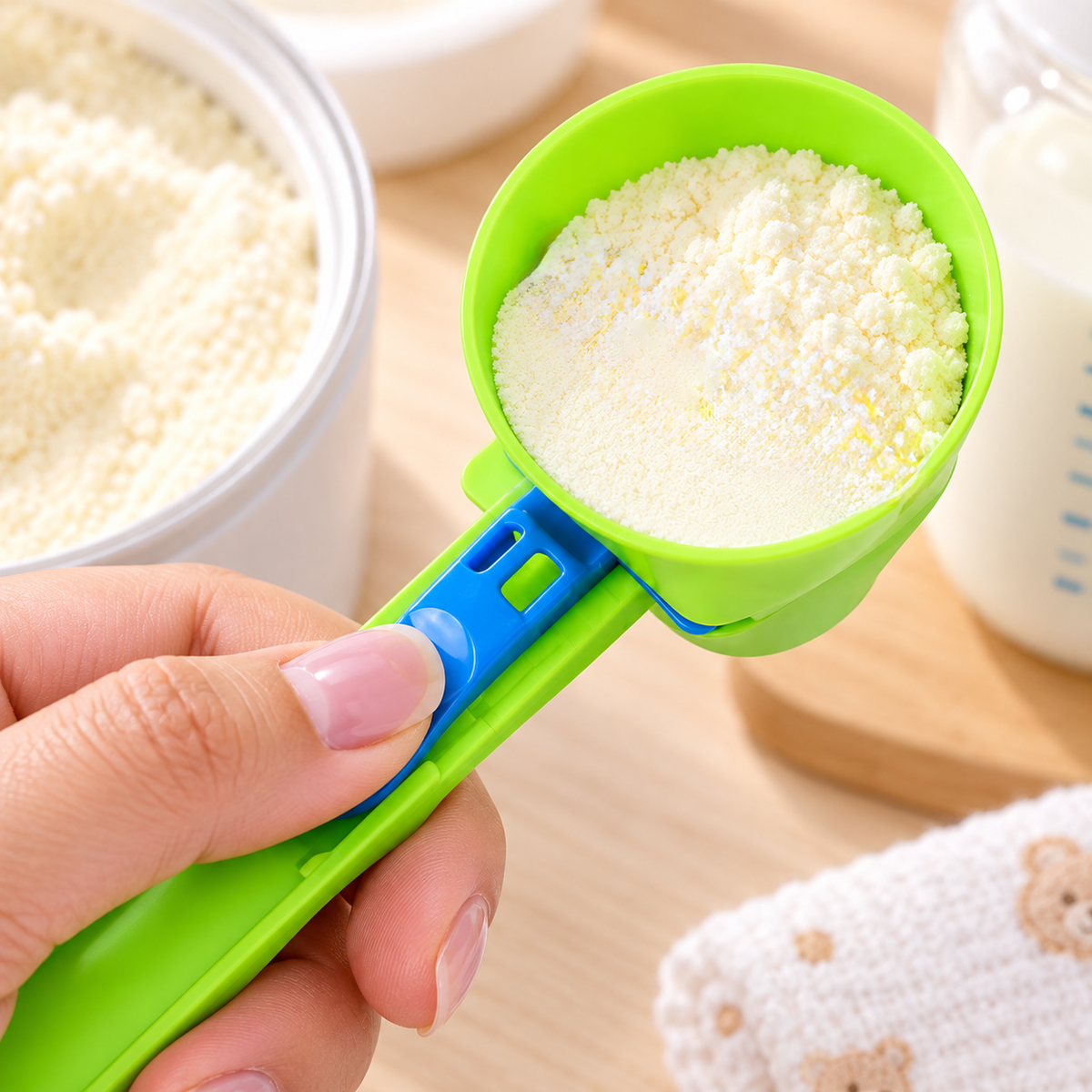 Portable Protein Powder Sliding Spoon