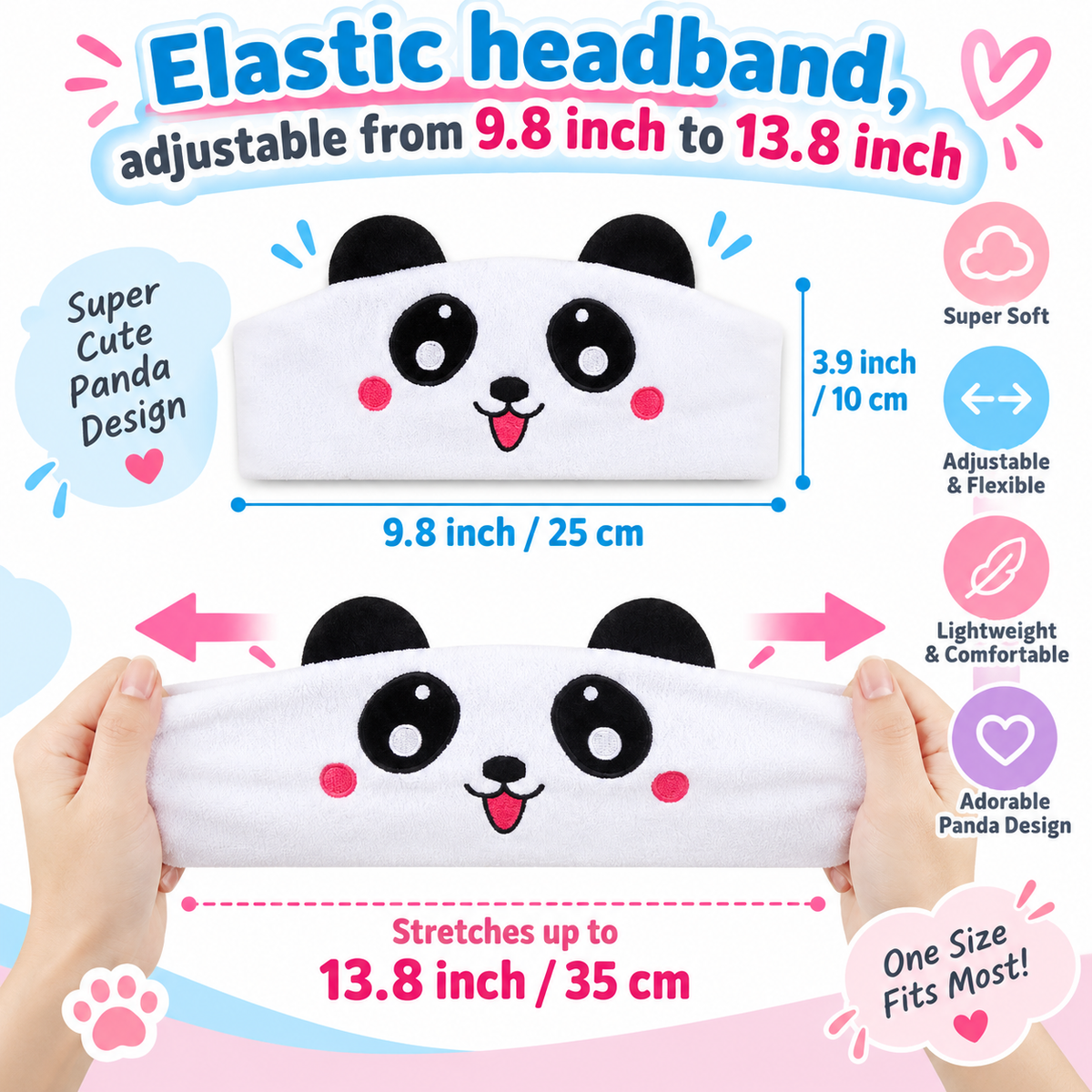 Cartoon Animal Bluetooth Sleep Headband with Built-In Wireless Earphones