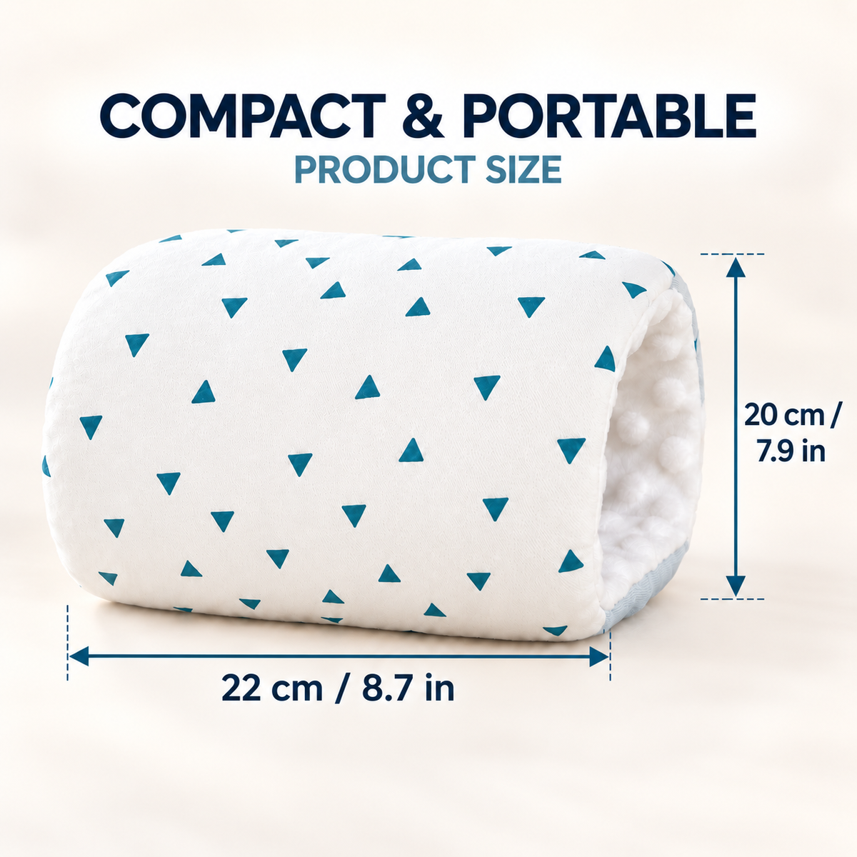 INSULAR Baby Nursing Arm Pillow Cotton Breastfeeding Support Cushion