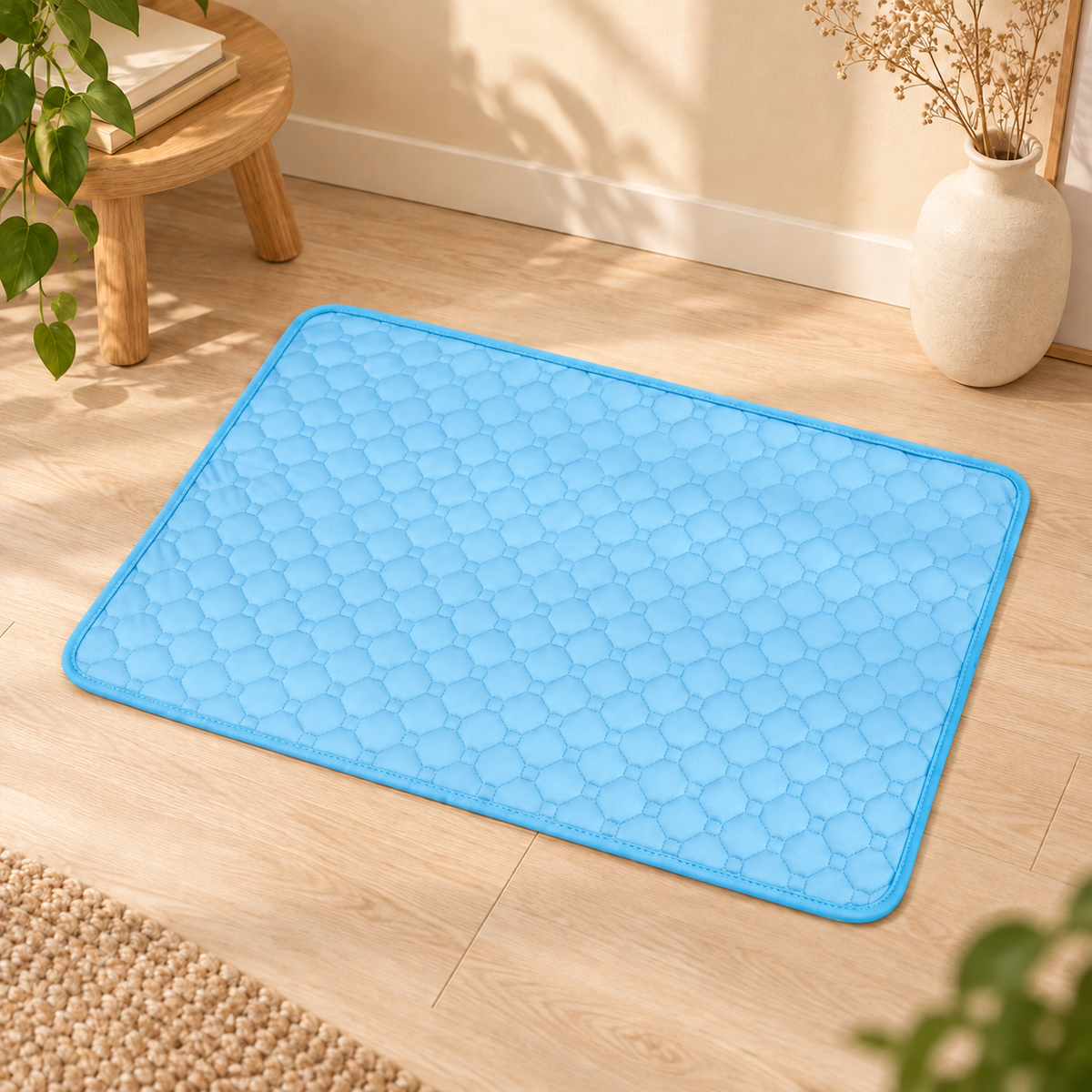 Reusable Washable Dog Pee Pad, 4-Layer Waterproof Pet Training Mat