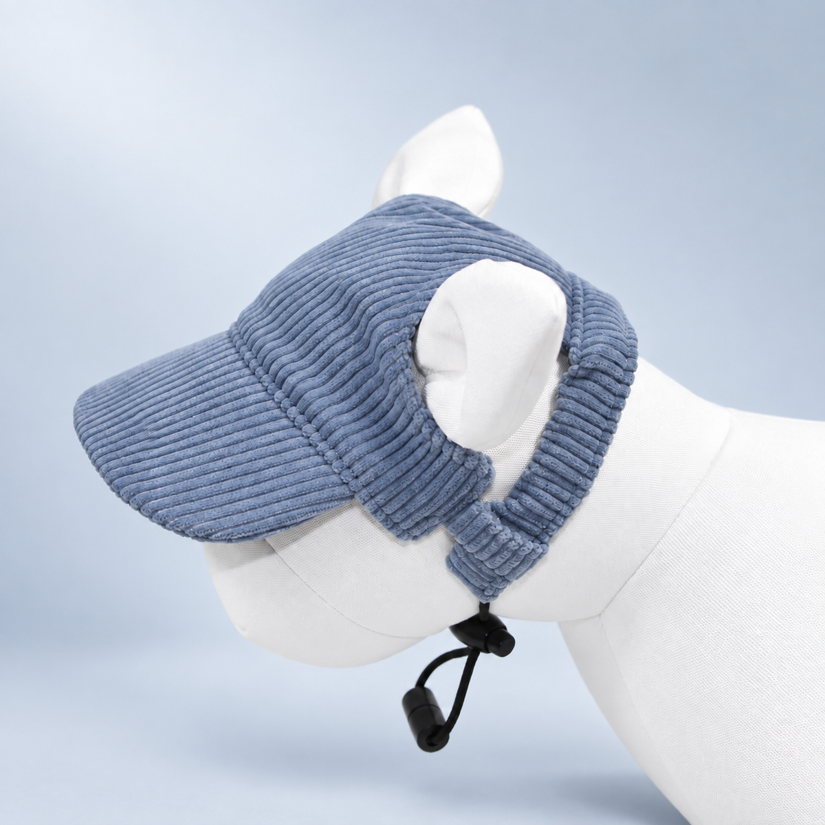 Adjustable Corduroy Dog Baseball Cap