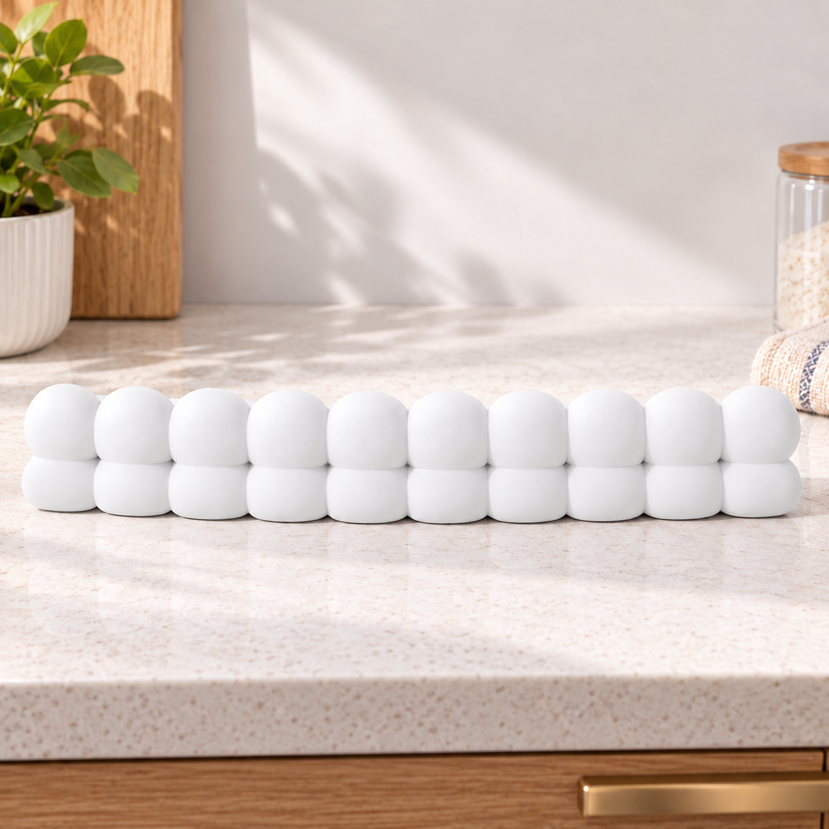 Silicone Sink Splash Guard with Suction Cups, Kitchen Water Blocking Barrier