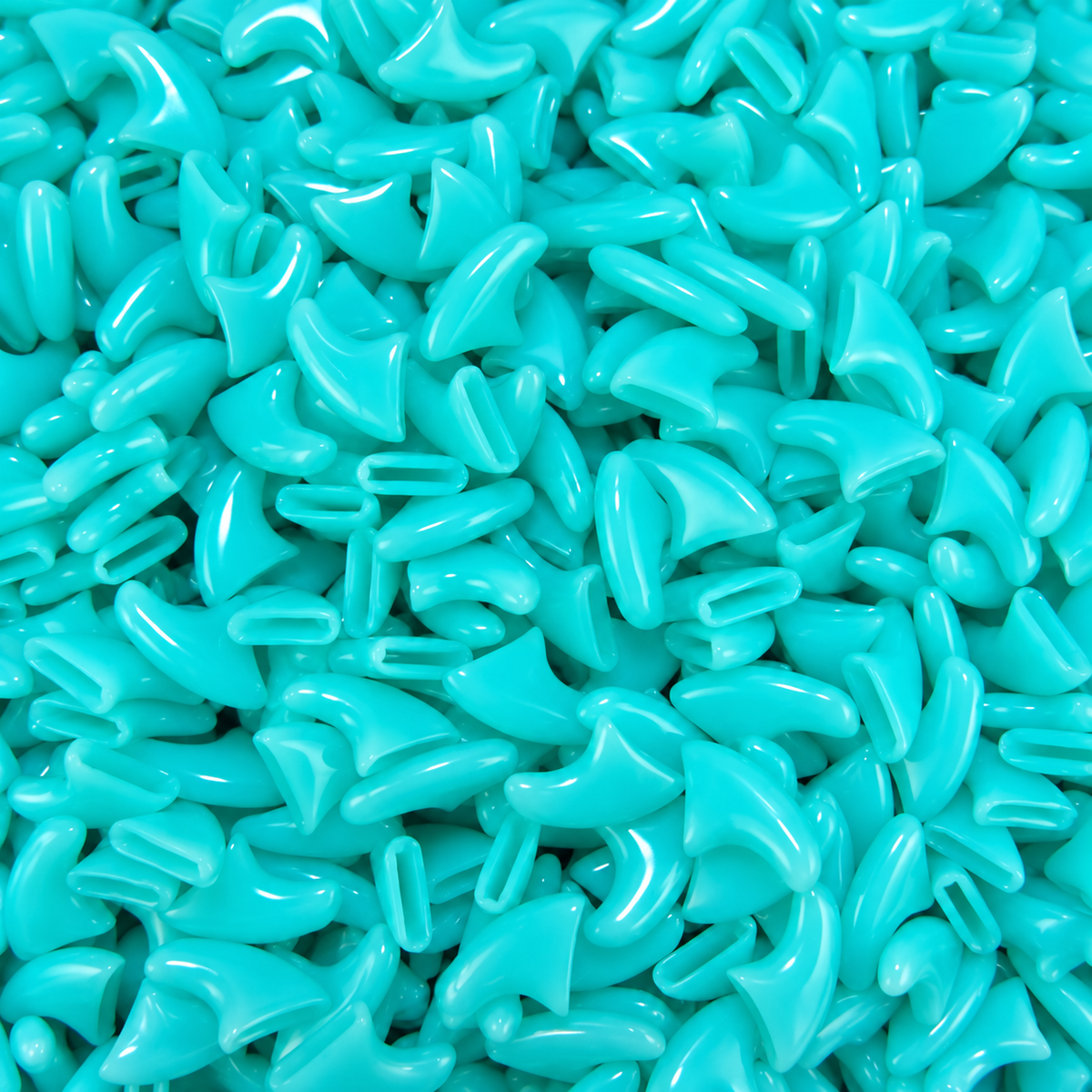 Soft Cat Nail Caps with Adhesive Glue and Applicator, 20-Piece Claw Cover Set