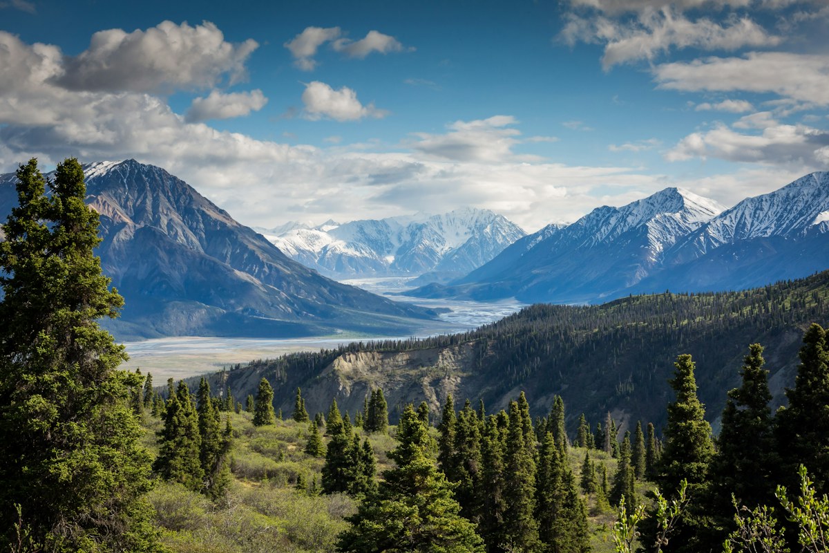 Mountain landscape for the outdoors collection
