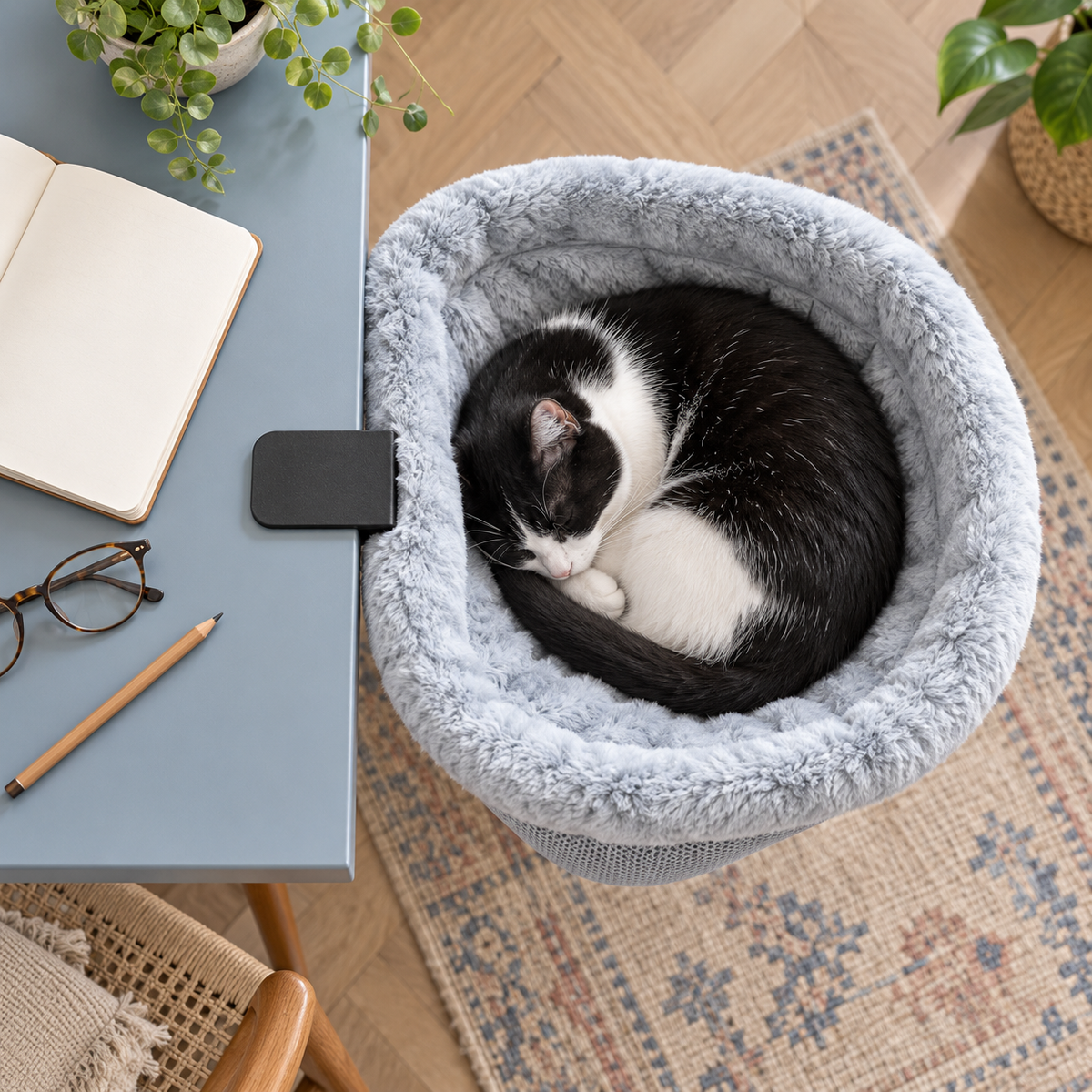 Table-Side Cat Hammock Bed