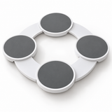 Expandable 360° Rotating Dining Table Serving Tray