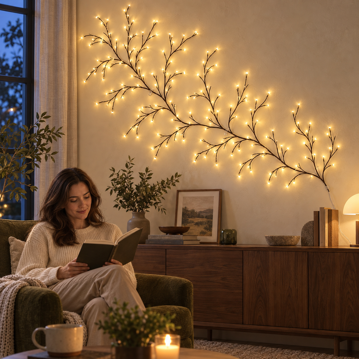 USB Vine String Light with Remote