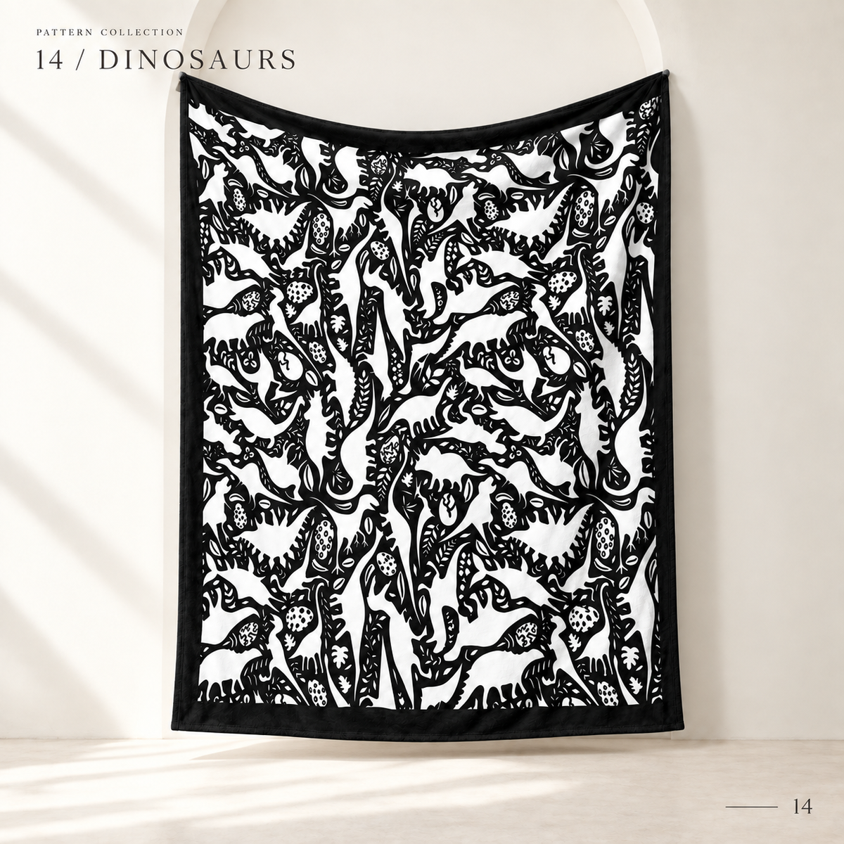 (KIT) DIY Halloween Coloring Blanket with 24 Markers, 150 × 125 cm