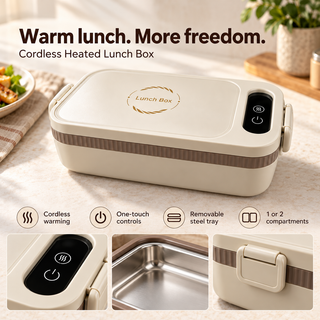 Cordless Heated Lunch Box – 900 ml