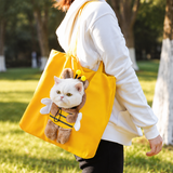 CozyPaw Lightweight Pet Carrier Tote – Breathable Small Dog & Cat Travel Bag