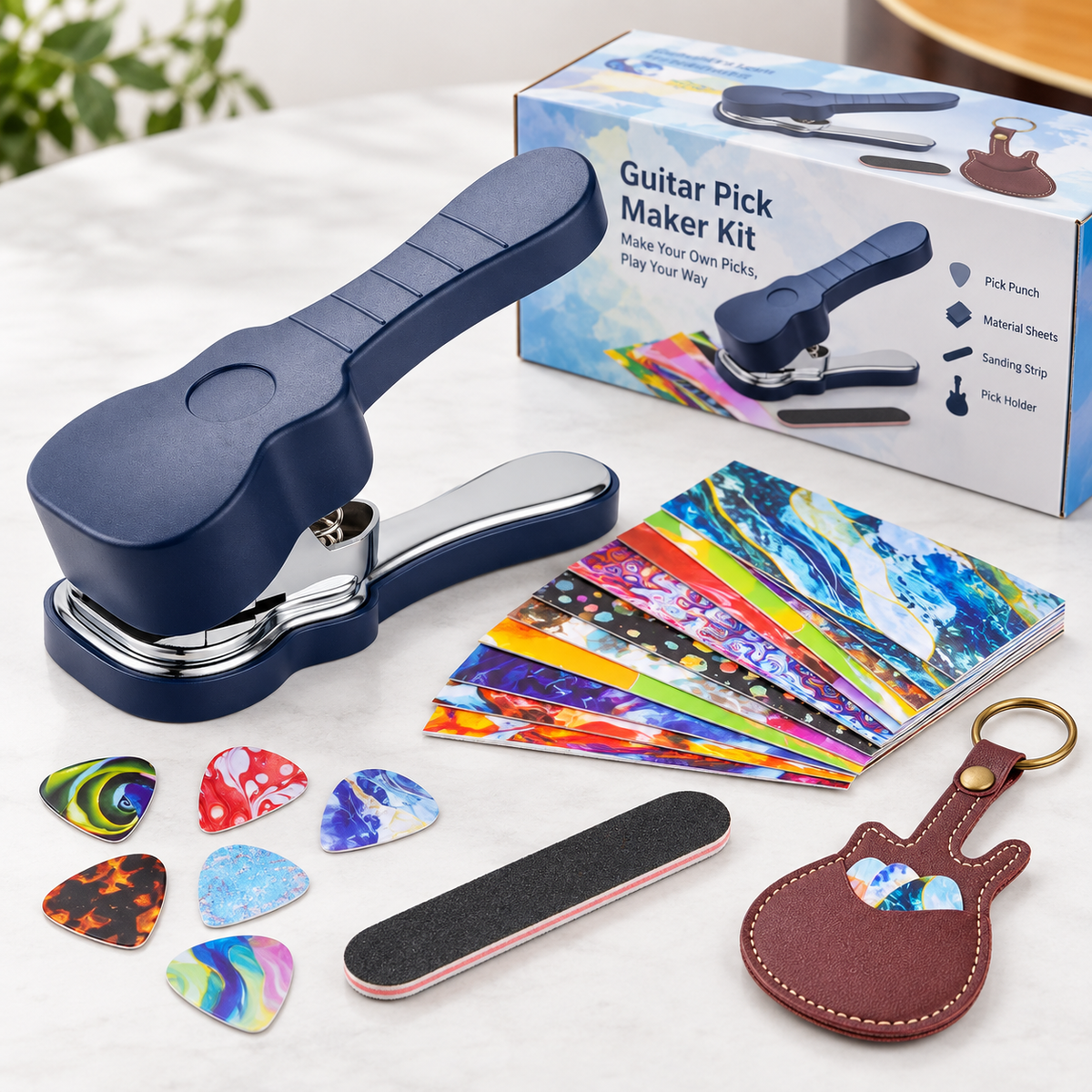 DIY Guitar Pick Maker Punch Kit