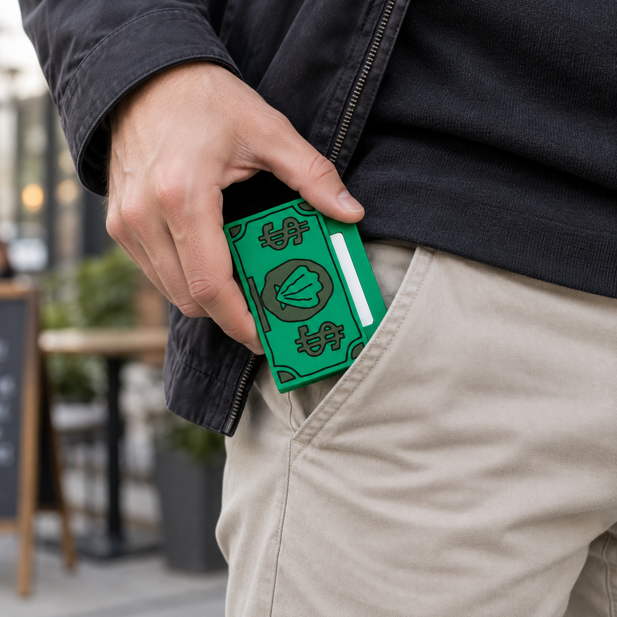 ShellBill 3D-Printed Contactless Card Holder