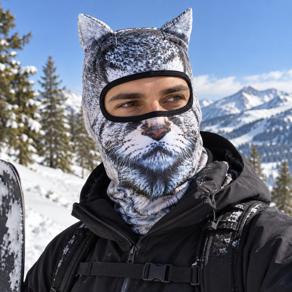 WildPaws 3D Animal Face Balaclava