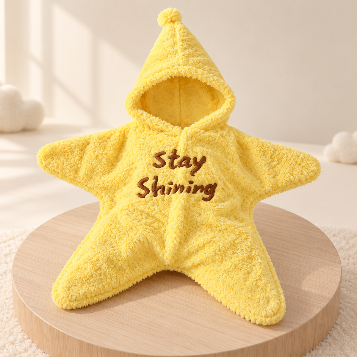 Stay Shining Star Baby Wrap Blanket