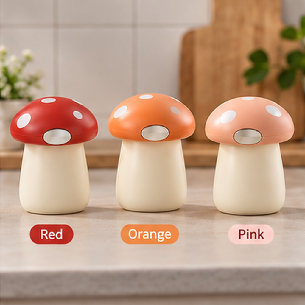 MushroomPop 2-in-1 Magnetic Bottle & Can Opener