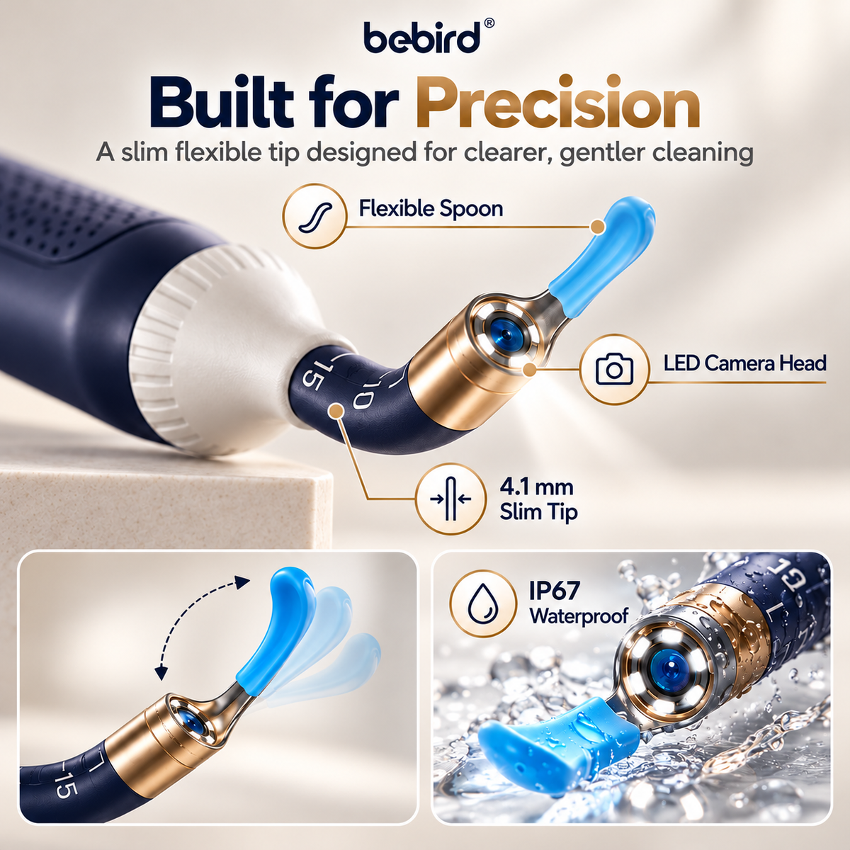 Bebird EarSight Plus Smart Visual Ear Cleaner Kit