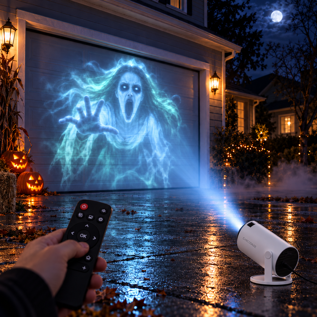 HY300 Pro Portable Smart Projector - Native 720P, Android 14, WiFi 6 & Bluetooth 5.4