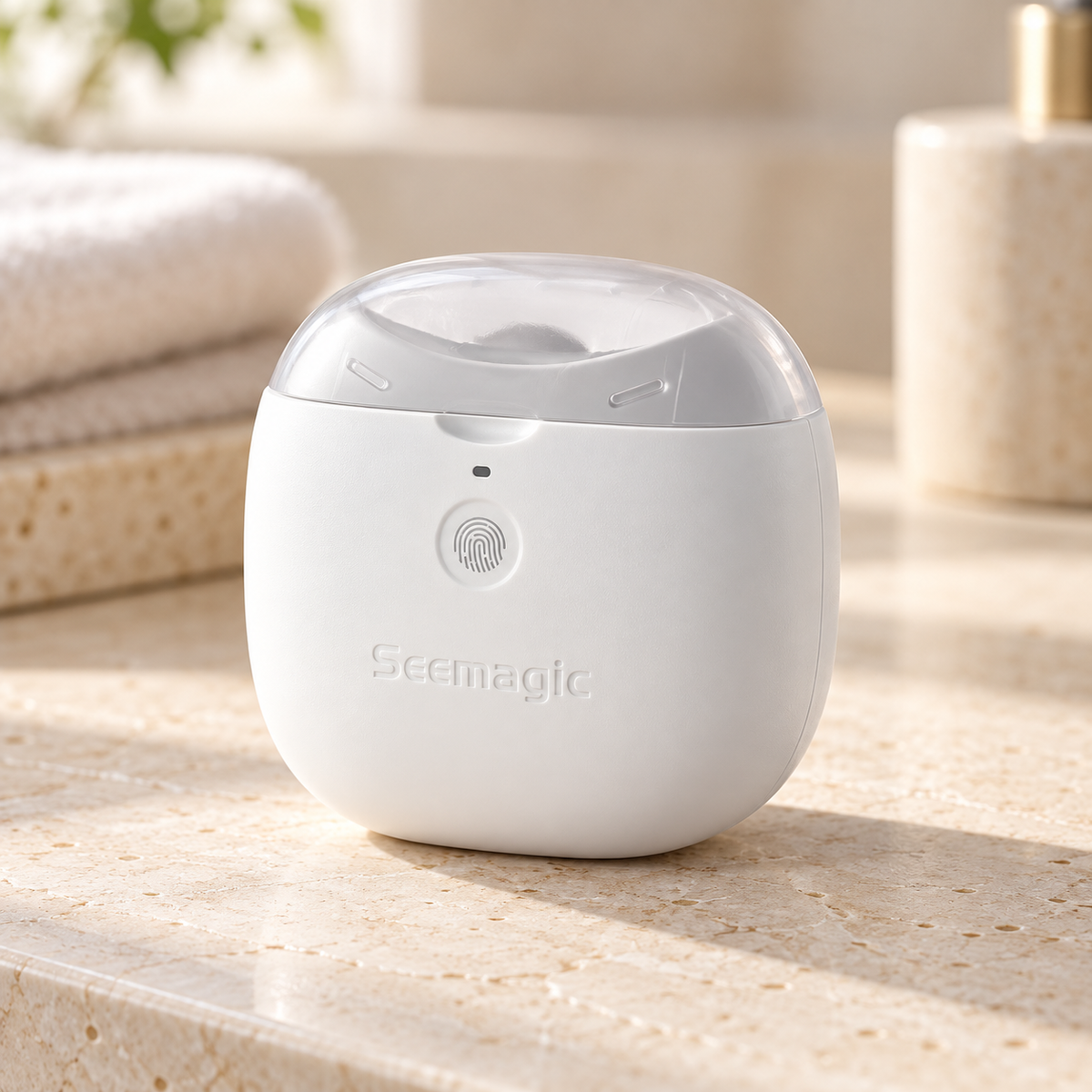 Seemagic Electric Automatic Nail Clipper Pro with Infrared Protection and LED Light