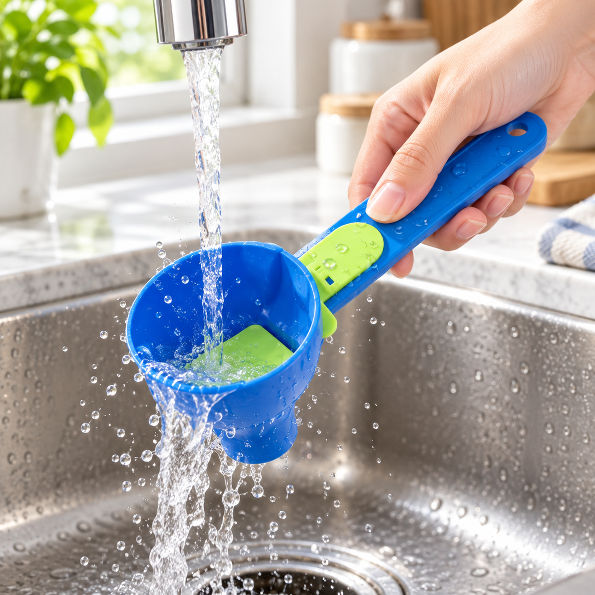 Portable Protein Powder Sliding Spoon