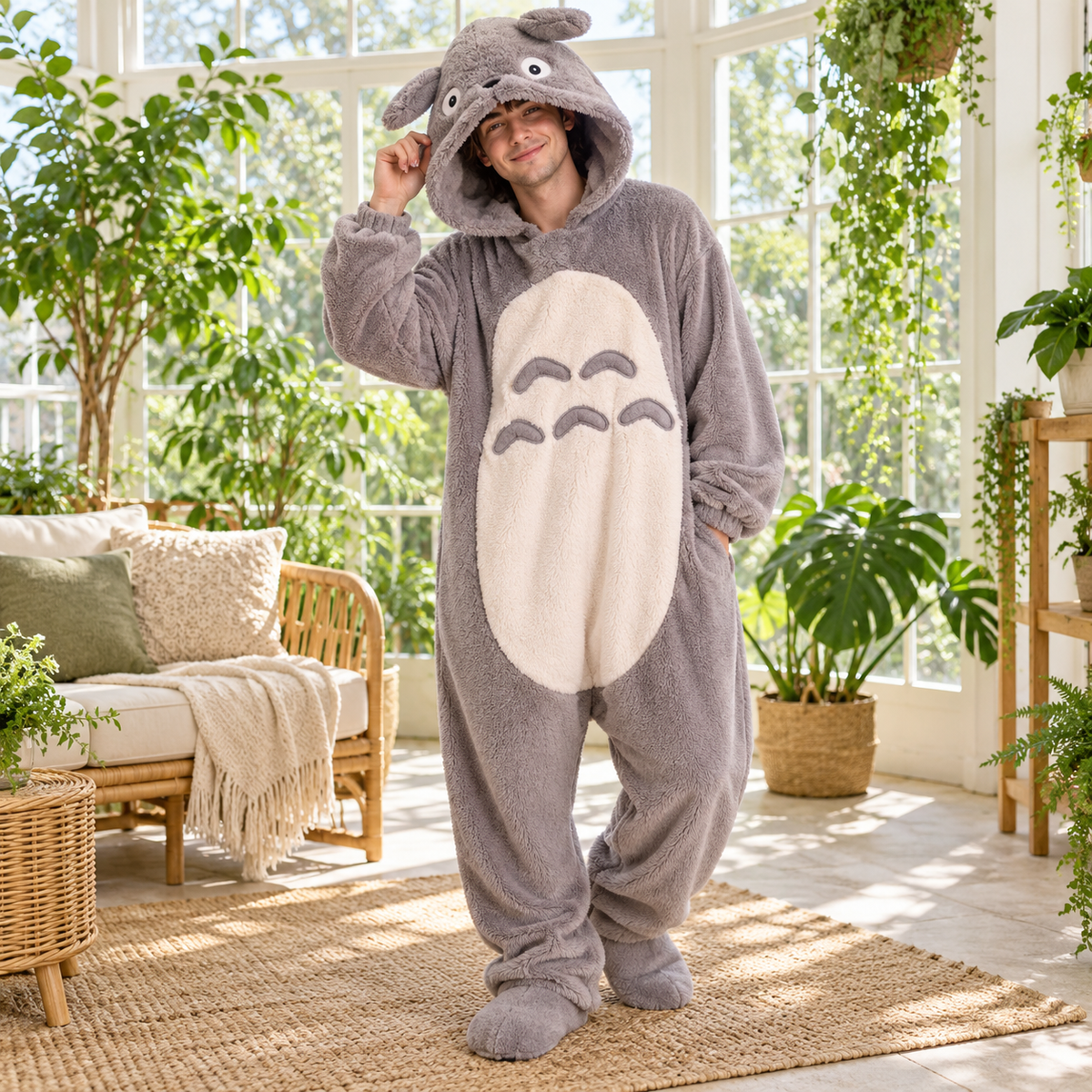 CozyCritter Oversized Plush Character Onesie