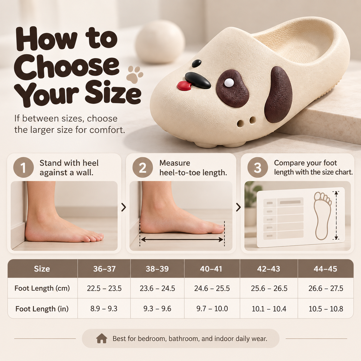 Cartoon Dog Platform Clogs