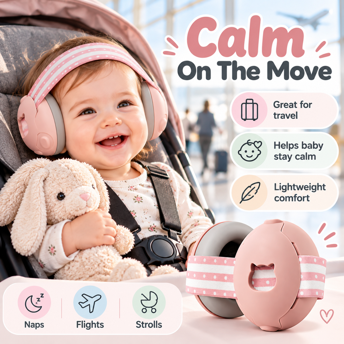 Baby Noise Reduction Earmuffs