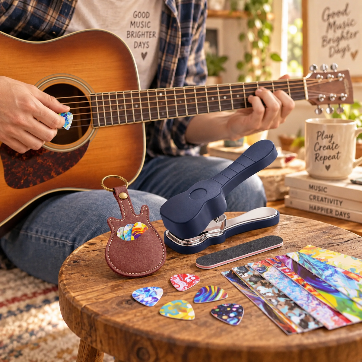 DIY Guitar Pick Maker Punch Kit