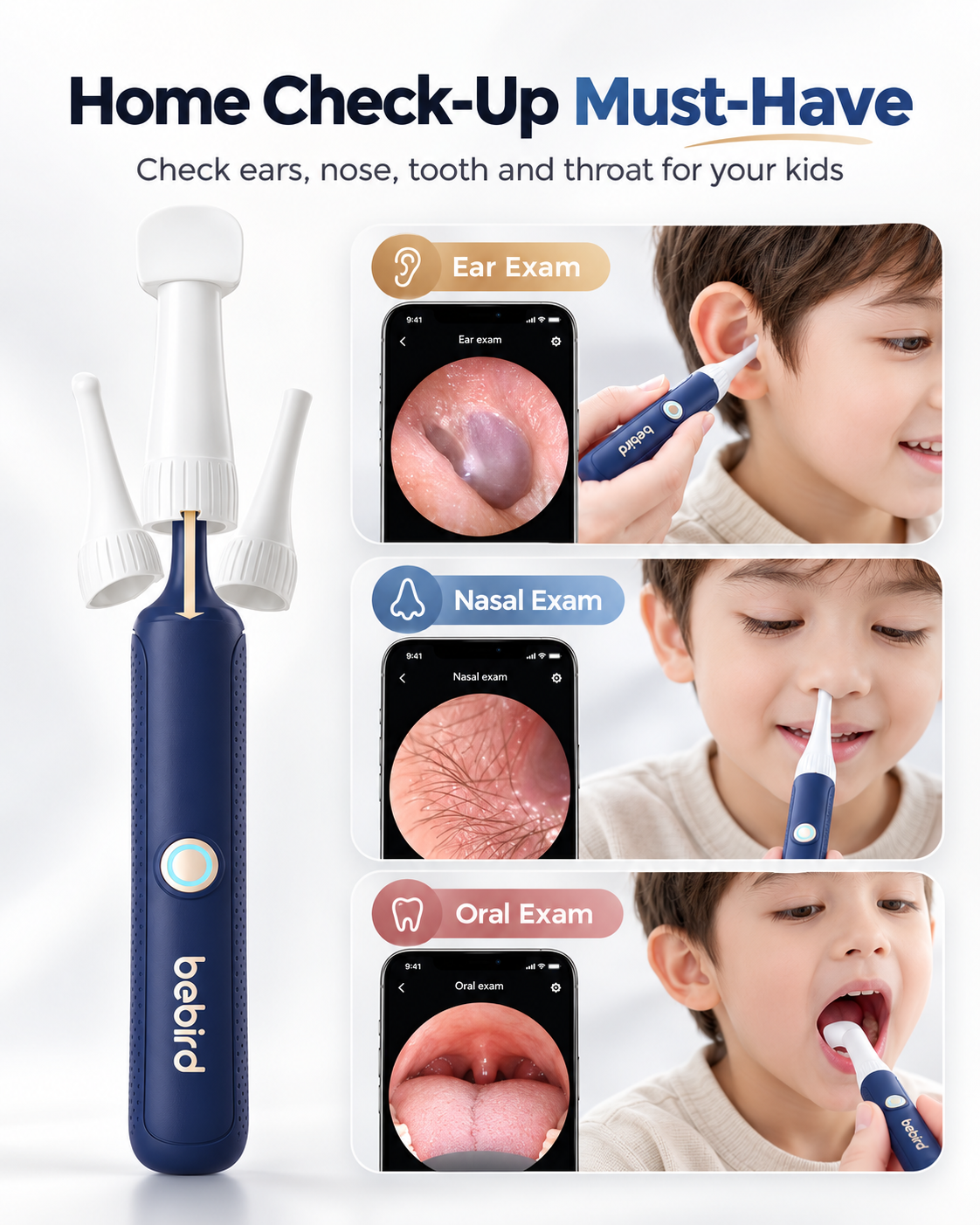 Bebird EarSight Plus Smart Visual Ear Cleaner Kit