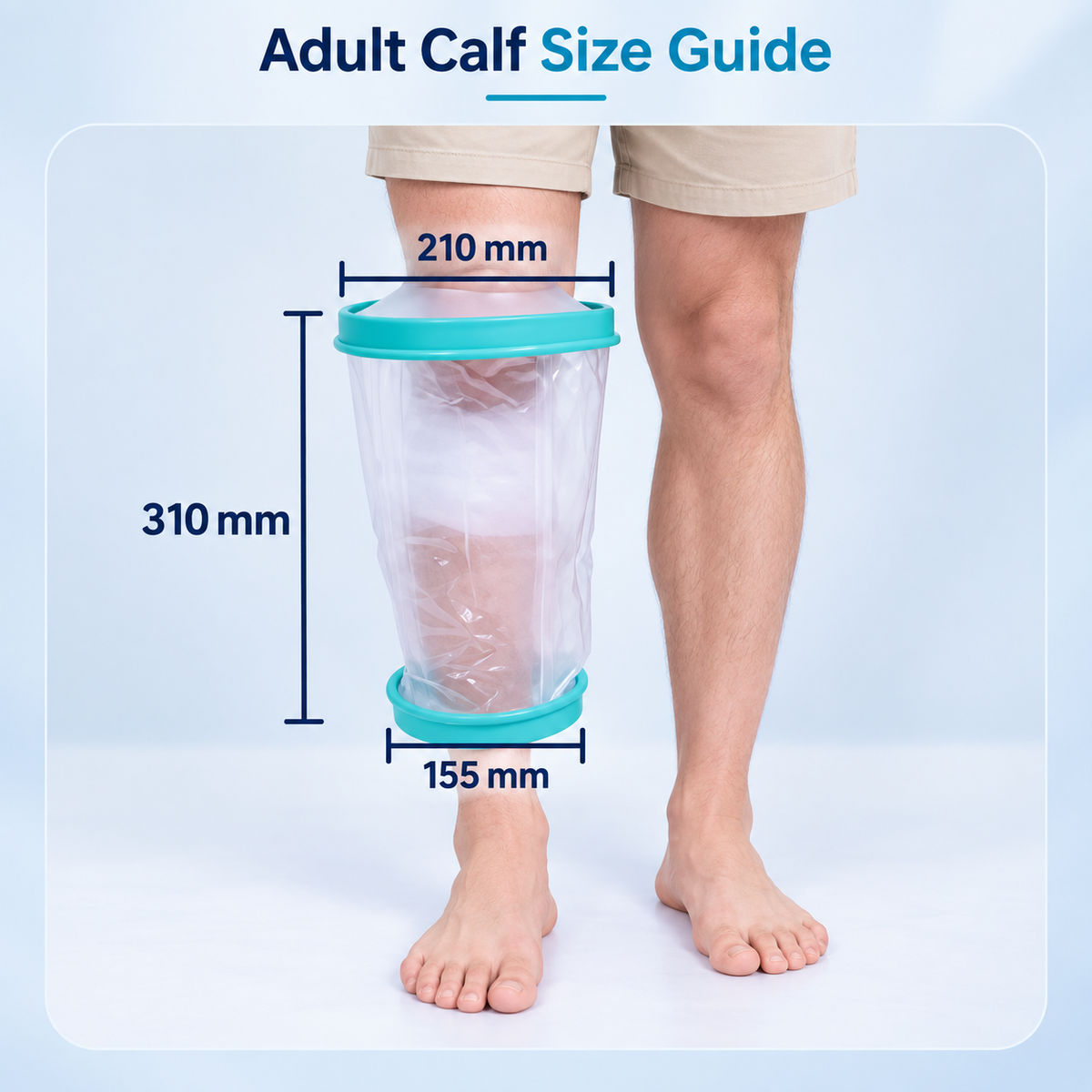 Waterproof Cast and Bandage Shower Cover, Reusable Arm and Leg Protector