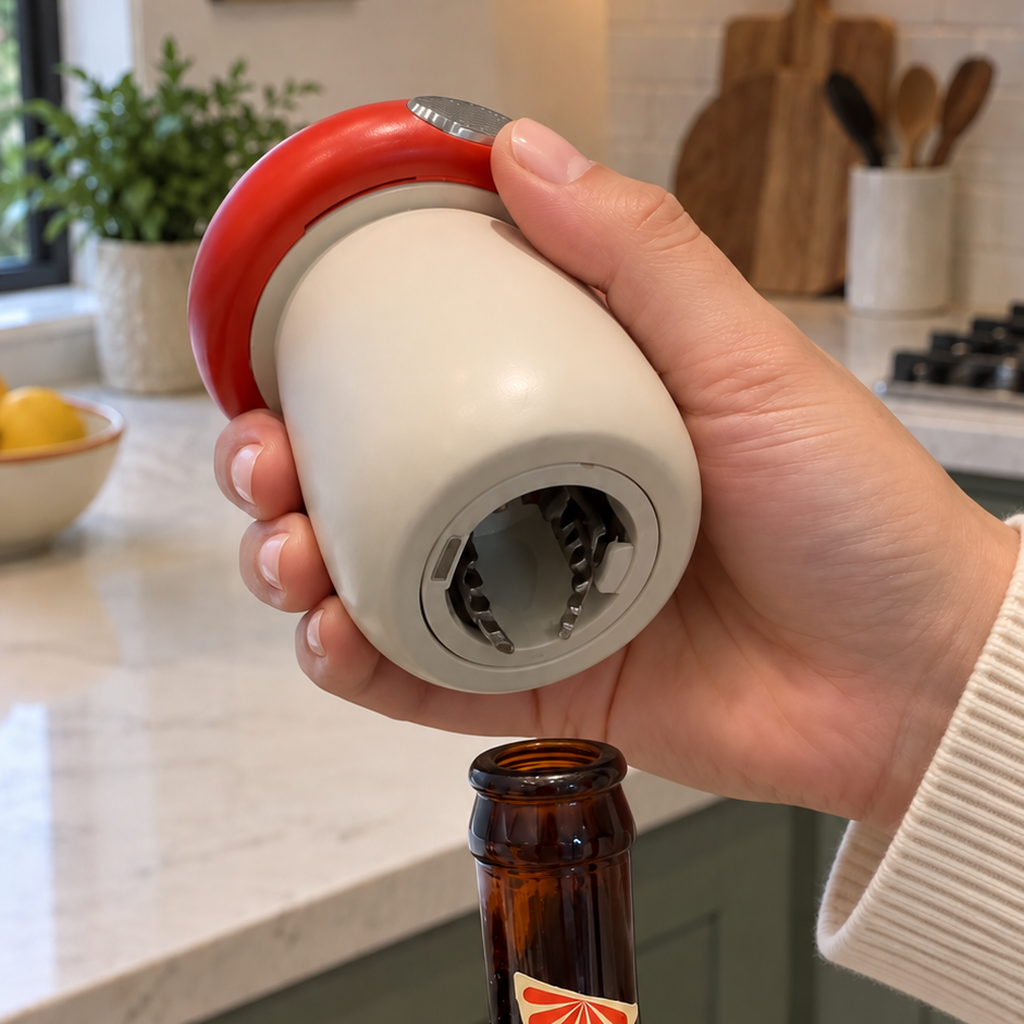 MushroomPop 2-in-1 Magnetic Bottle & Can Opener