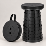 Portable Telescopic Folding Stool – Adjustable Compact Seat for Camping, Hiking, Fishing & Travel