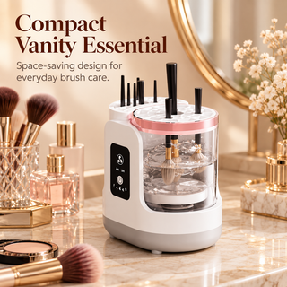 Automatic Makeup Brush Cleaner & Dryer – Electric Makeup Brush Washing Machine with Deep Cleaning & Fast Drying