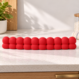 Silicone Sink Splash Guard with Suction Cups, Kitchen Water Blocking Barrier