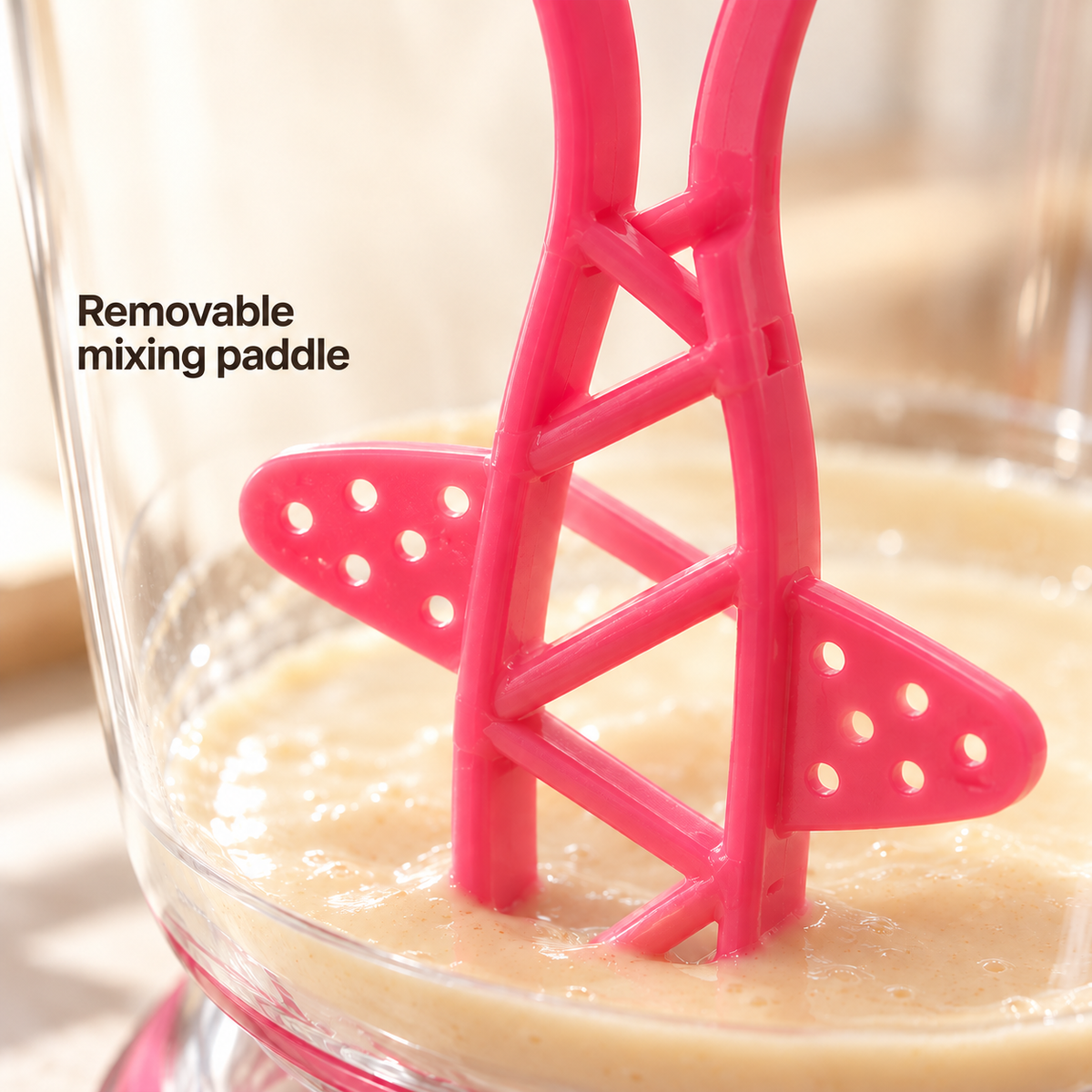 900ml Handheld Batter Mixer & Dispenser for Pancakes, Cupcakes & Cakes