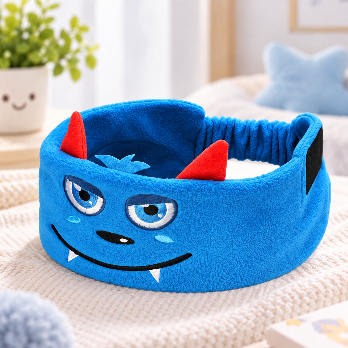Cartoon Animal Bluetooth Sleep Headband with Built-In Wireless Earphones